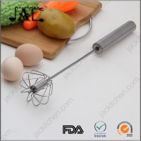 Baking Tools Stainless Steel Automatic Rotation Egg Whisk