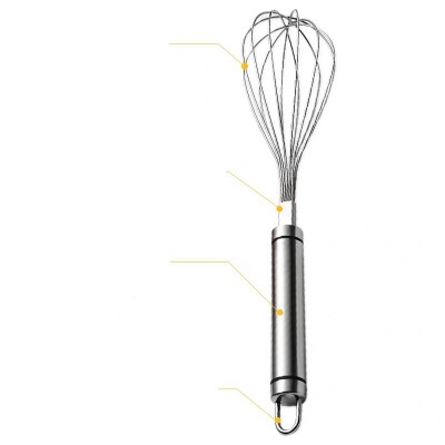 hot sale whole stainless good quality whisk egg manual egg beater